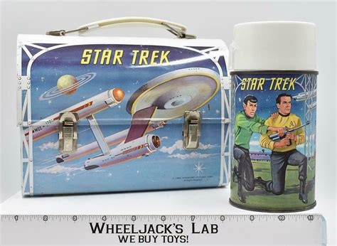 star trek metal lunch box|star trek dome lunch box.